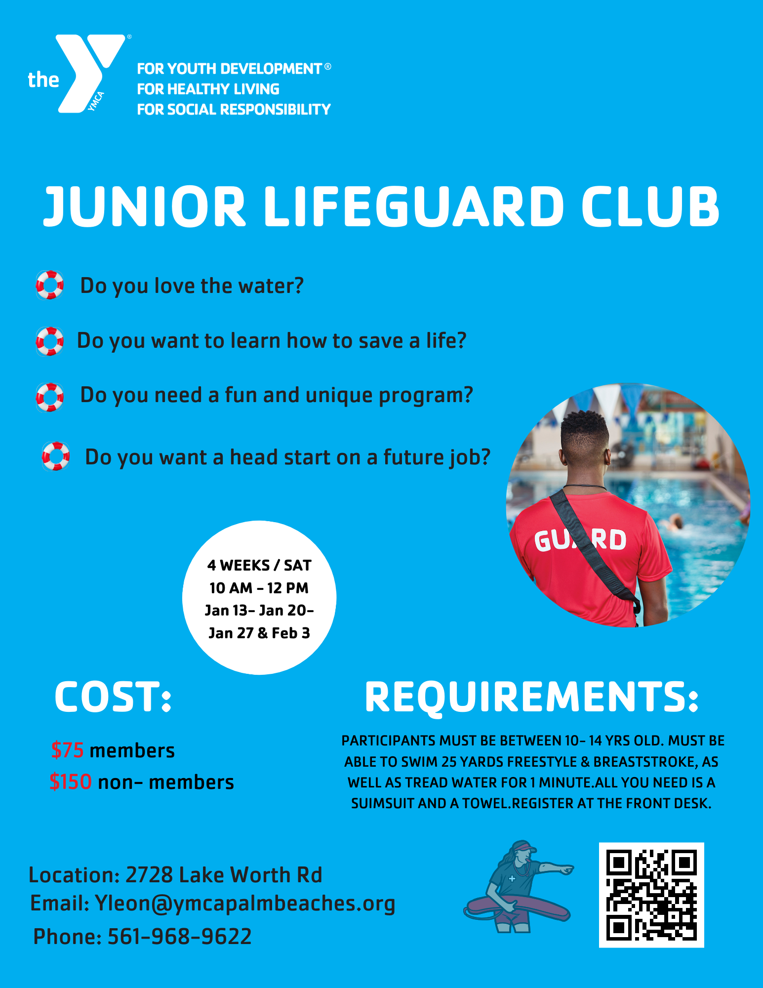 Junior Lifeguard Club YMCA Of The Palm Beaches